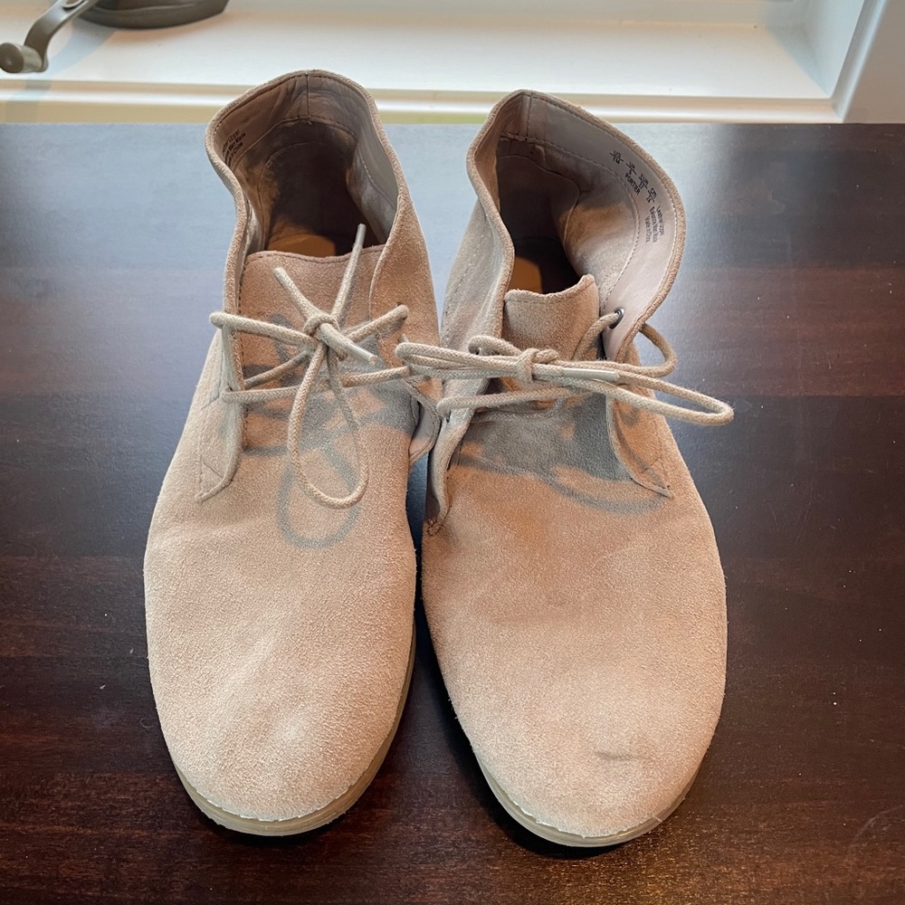Tan Booties - Picture 2 of 3